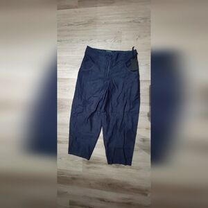 Oska wide leg denim trousers